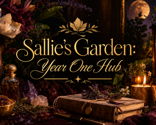 Sallie's Garden: Year One Hub cover photo collage