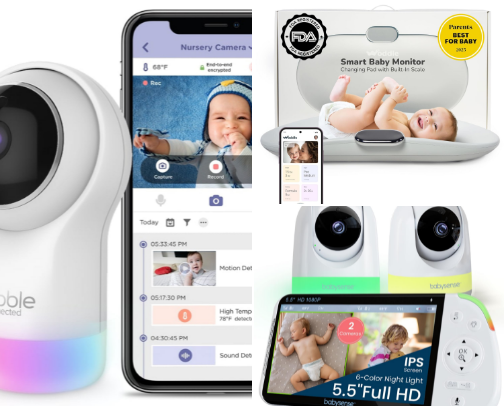 Top HD Nursery Cameras for Newborns | Best Baby Monitors 2026 cover photo collage