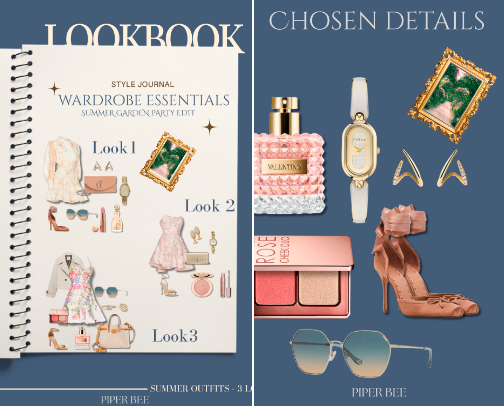 HAUZ OF LUXE | GARDEN PARTY EDIT✨ cover photo collage