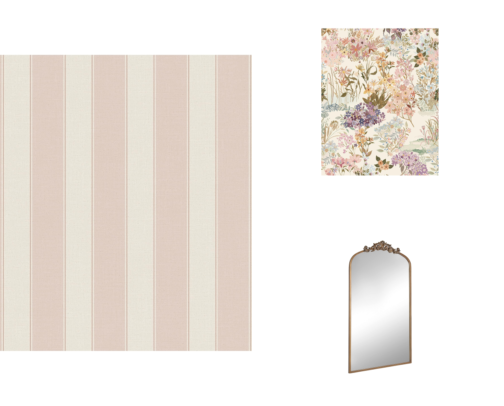 Girls bedroom cover photo collage