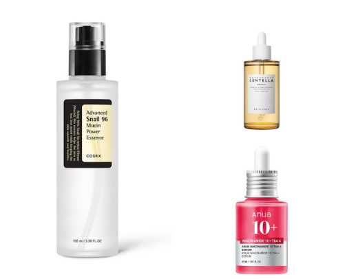 k-beauty skincare cover photo collage