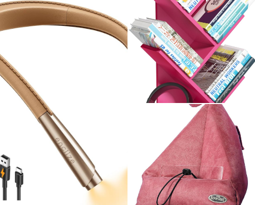 My favorite reading products cover photo collage