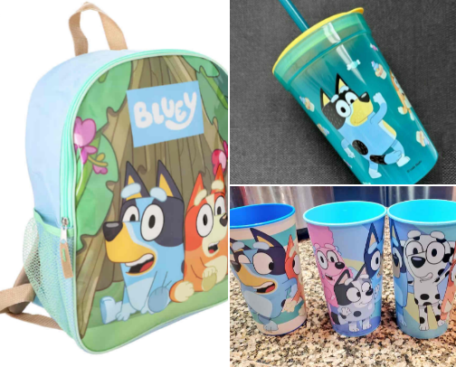 Bluey finds at your local dollar tree🌲 cover photo collage