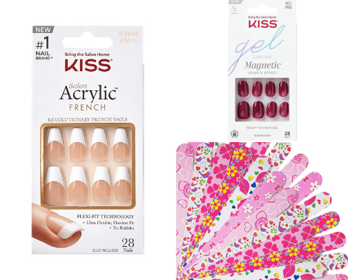 Press On Nail Girlie cover photo collage