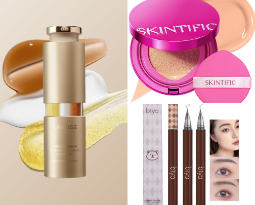My favorite beauty recs cover photo collage