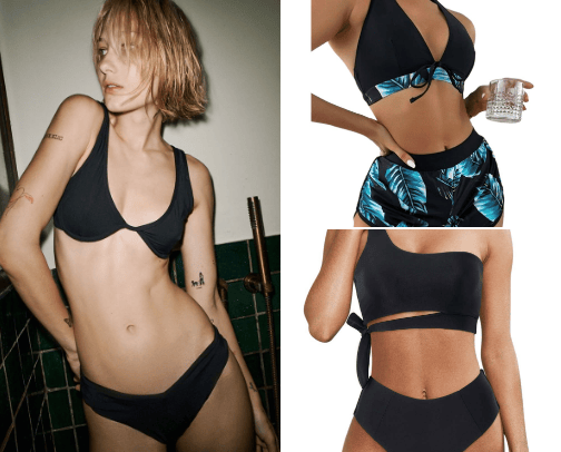 Bikini cover photo collage