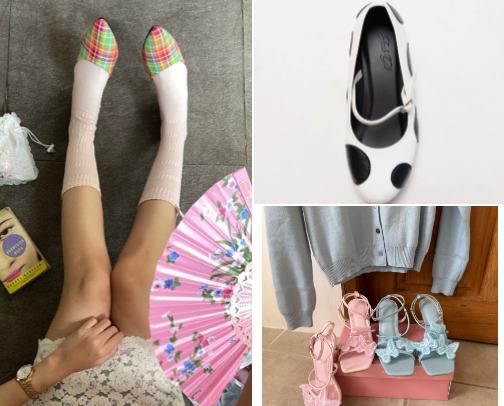 Indonesia local Shoes cover photo collage