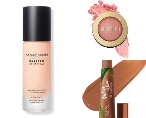 Makeup essentials cover photo collage