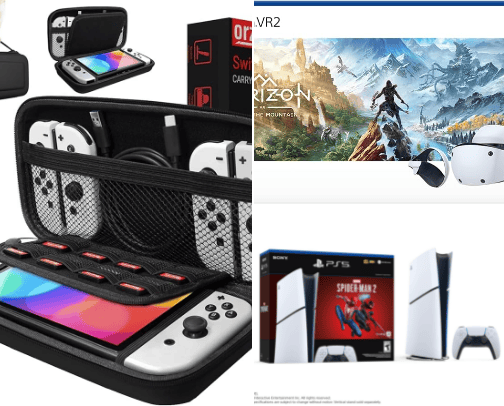 Game Console/Video Game cover photo collage