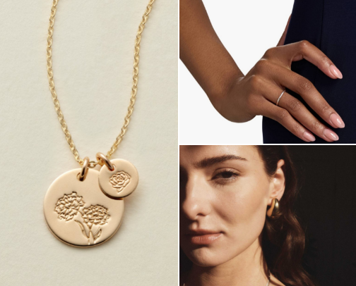 Jewelry cover photo collage