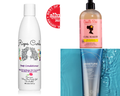 My Curly Hair go to products cover photo collage