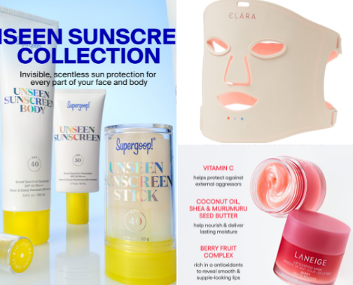 My favorite beauty recs cover photo collage