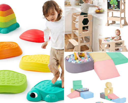 Baby’s 1rst Birthday Gift List cover photo collage