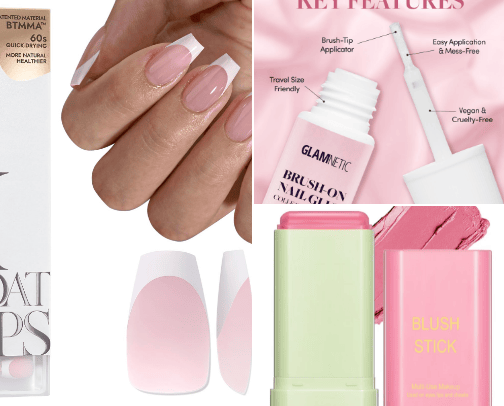 Cosmetics & Beauty cover photo collage