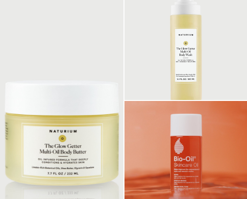 Must Haves In Body & Skin Care cover photo collage