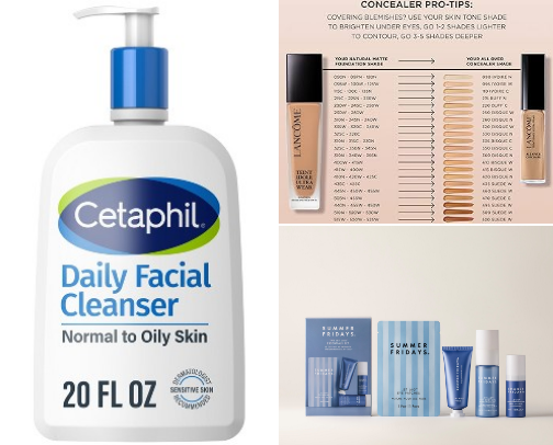 Skincare + Make up Favorites ♡ cover photo collage