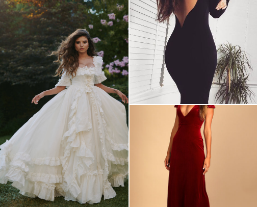 And who are you wearing? cover photo collage
