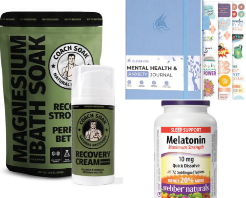 Wellness & Recovery Essentials cover photo collage