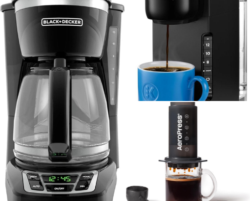 If you’re a coffee lover like me, you’ll want to check out these products! I’ve put together some of my favorite coffee, brewing essentials, and accessories that can help make your everyday cup of coffee even better. These are products I personally enjoy and recommend, whether you like your coffee bold and dark or smooth and easy to drink. cover photo collage
