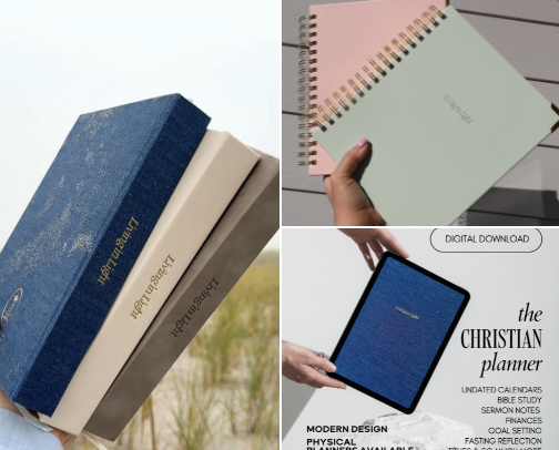 Faith Based Stationary/Planners cover photo collage