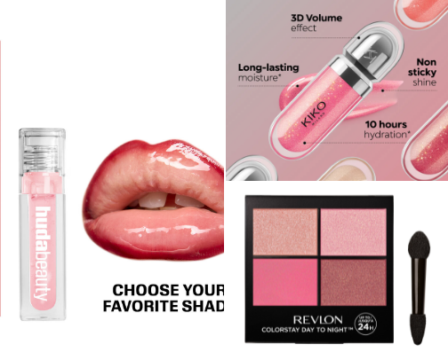 Elegant makeup list for girlies :) cover photo collage