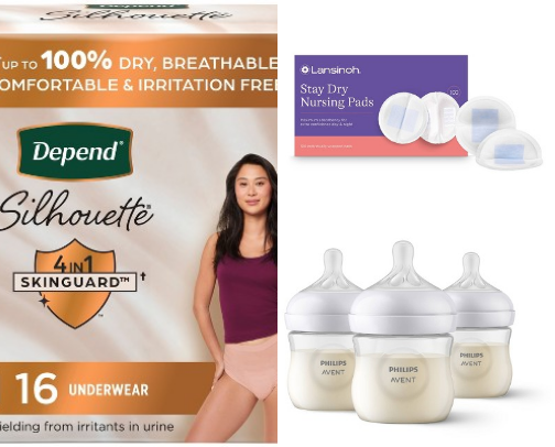 Hospital bag list as new mom cover photo collage