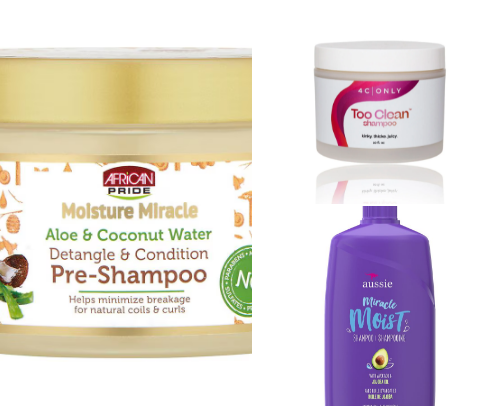 Wash day for the type 4 girlies 💜 cover photo collage