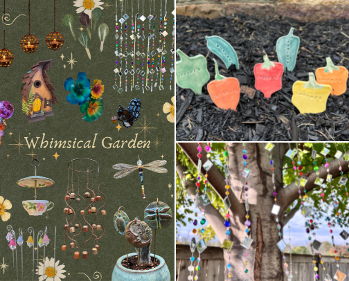 Making the Garden More Whimsical cover photo collage