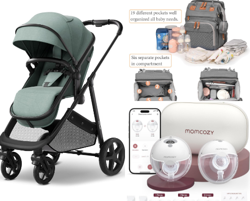 Baby Essentials checklist cover photo collage