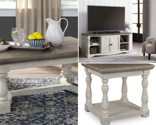 Furniture in our modern farmhouse style home that I’m obsessed with cover photo collage