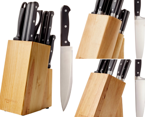 Top 10 Kitchen Knife Sets with Block cover photo collage