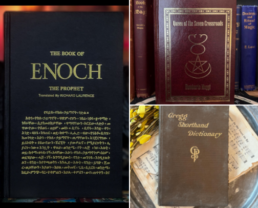 Antique Book Collection cover photo collage