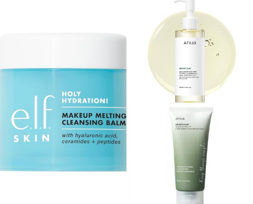 Facial Cleansers 101: Oils, Balms, Foams & More cover photo collage