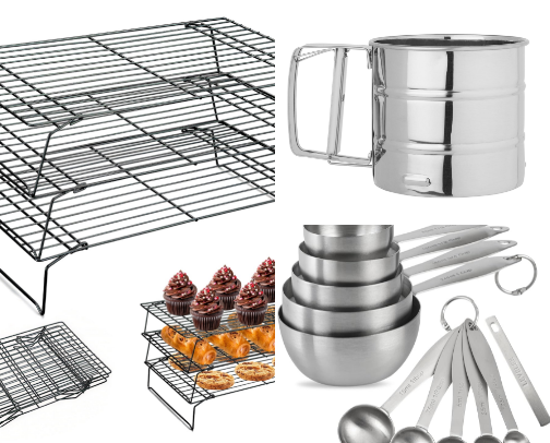 Baking essentials cover photo collage