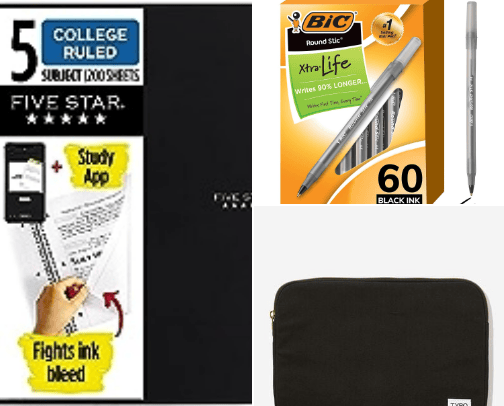 school goodies! and must haves cover photo collage