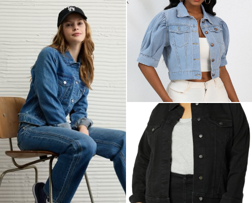 The Most Stylish Denim Jackets For Fall cover photo collage