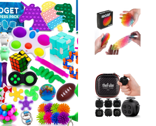 🎁 Fidget & Sensory Christmas Gifts: Fun Stocking Fillers & Secret Santa Ideas cover photo collage