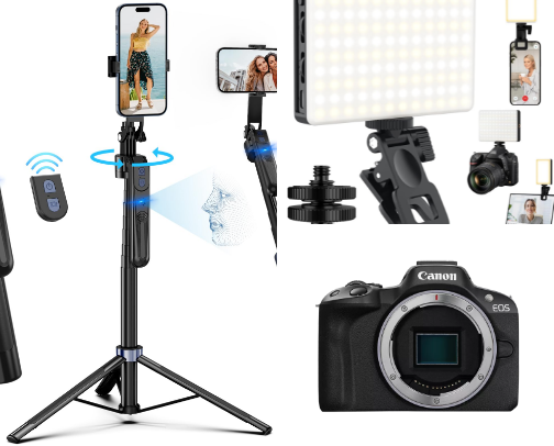 Everything I am using as someone who is on the way to being an influencer cover photo collage