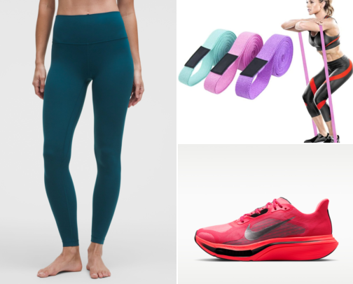 Fitness & Athletic Picks From Everyday Gear to Investment Pieces. cover photo collage