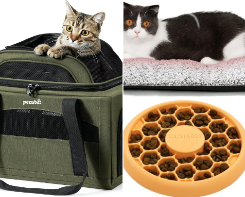 MUST Have Items your feline friend - CAT APPROVED cover photo collage