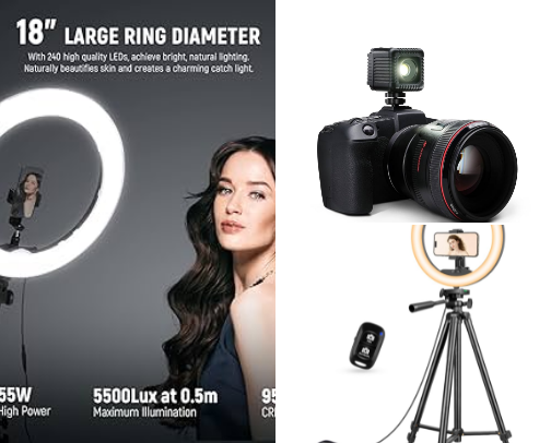 📸 Content Creator Must-Haves I Actually Use ✨ cover photo collage