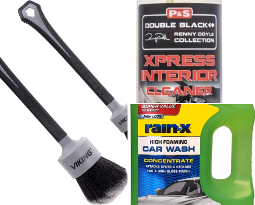 Car Detailing/Cleaning Products I love!🚙 cover photo collage