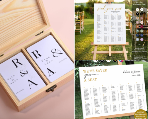 Barber-Chase Wedding cover photo collage