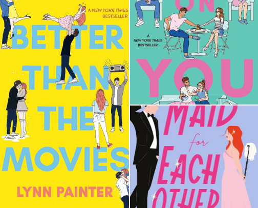 YA romance books cover photo collage