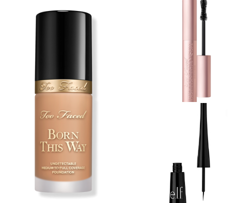 My makeup bag 💄 cover photo collage