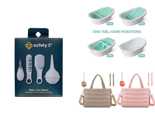 Baby must haves🩷 cover photo collage