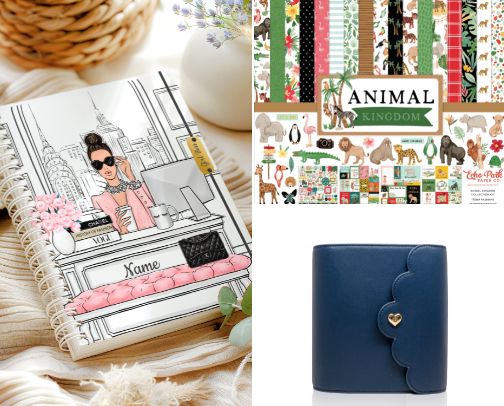 Pretty Pages, Productive Days 📝🤎 cover photo collage