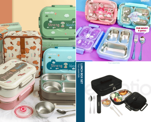 Foods and Equipment / Makanan dan Perlengkapan cover photo collage