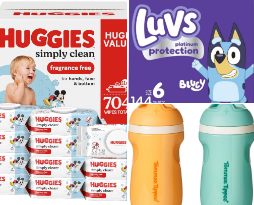 Baby products cover photo collage