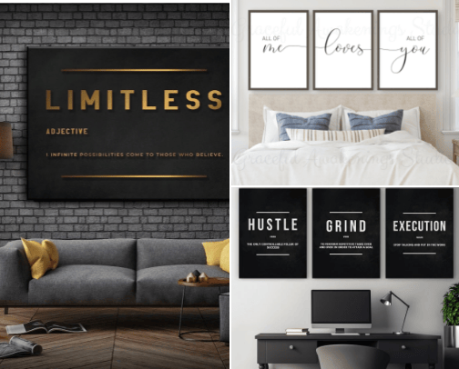 Posters & Wall Art: Stylish Picks for Every Personality cover photo collage
